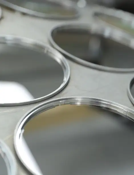 Optical AR wafers - polishing 2