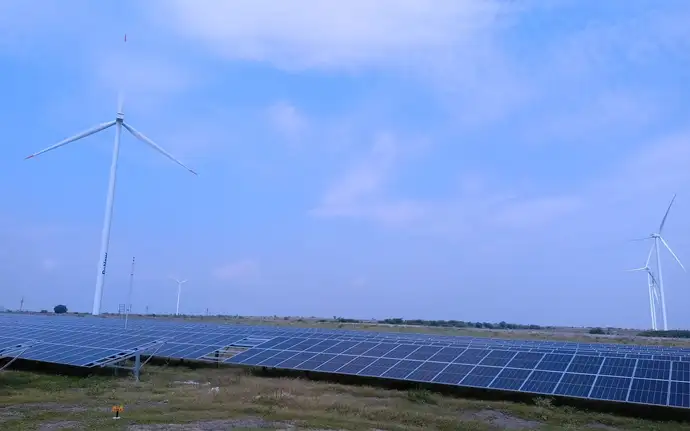 Wind Solar Plant