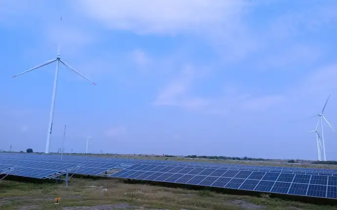 Wind Solar Plant