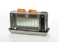 Küchentoaster mit transparenten Glaskeramikscheiben