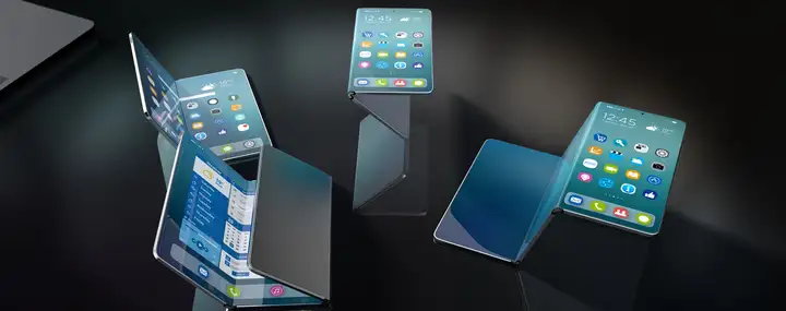 Foldable smartphone models