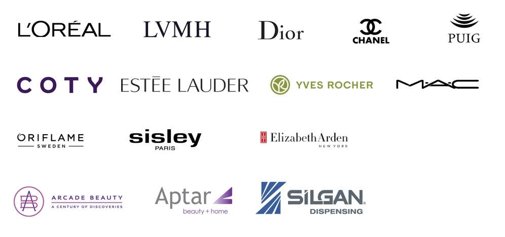Logotipos de las marcas de nuestros socios