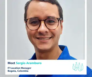 Sergio Aramburo, IT Location Manager in Bogotá, Colombia