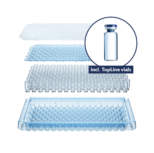 SCHOTT Pharma adaptiQ® tray kit TopLine