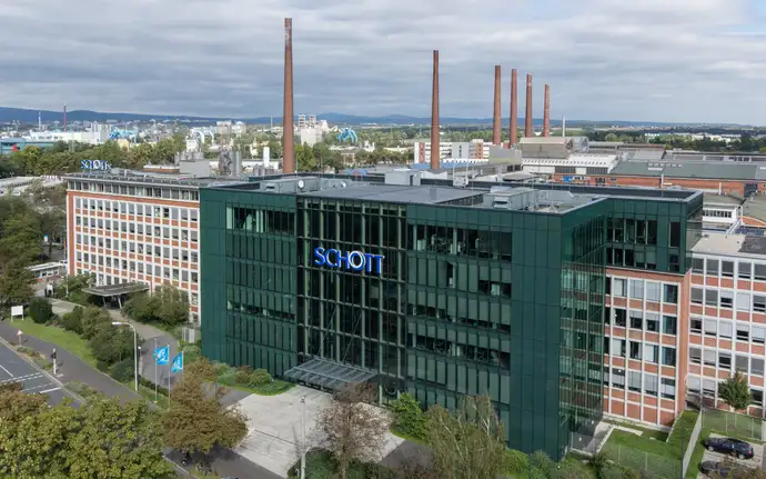 SCHOTT Hauptwerk in Mainz, Deutschland