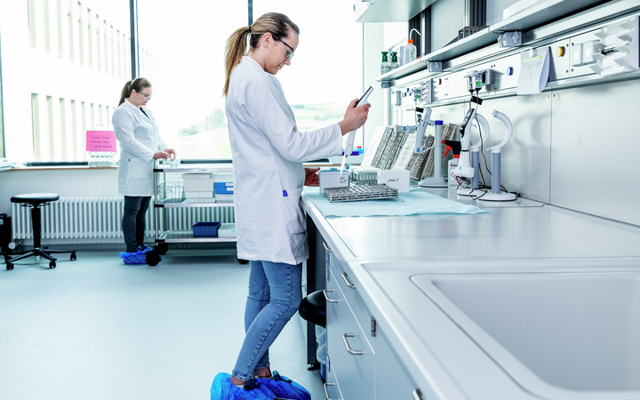 High res press image Müllheim laboratory