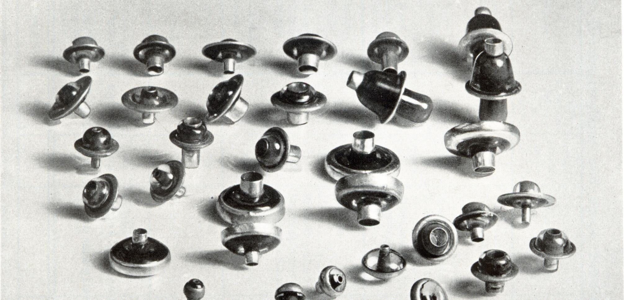 Selection of historical electronic components