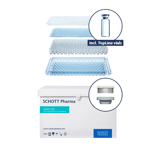 adaptiQ® tray kit with TopLine vials