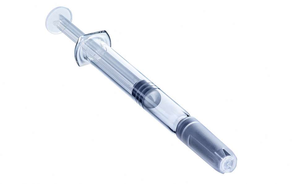 A SCHOTT syriQ BioPure® glass syringe