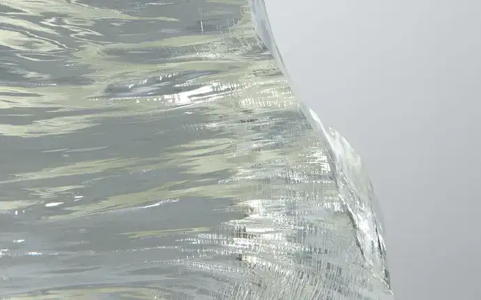 Close-up of SCHOTT optical glass