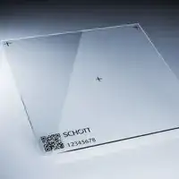 A selection of uncoated NEXTERION® glass substrates in in various forms