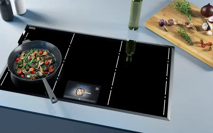 CERAN glass ceramic cooktop