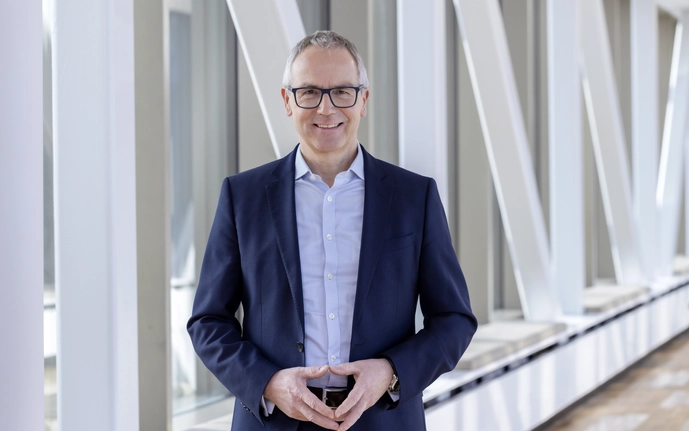Reinhard Mayer, designated CFO of SCHOTT Pharma. Photo: Nilfisk