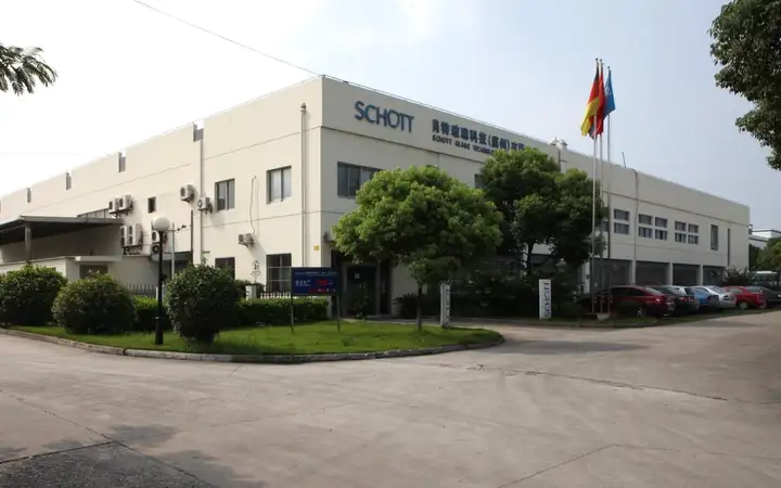 Production site of SCHOTT Glass Technologies (Suzhou) Co. Ltd.