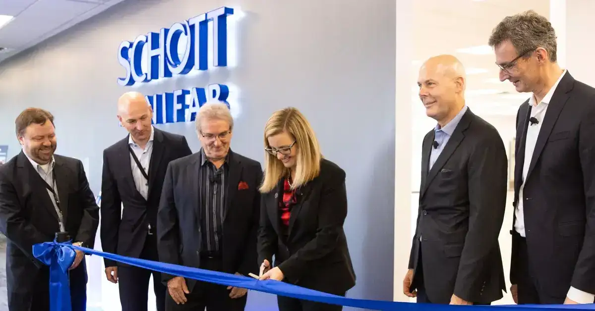 MEDIA RELEASE: SCHOTT Opens First Facility in U.S. to Increase