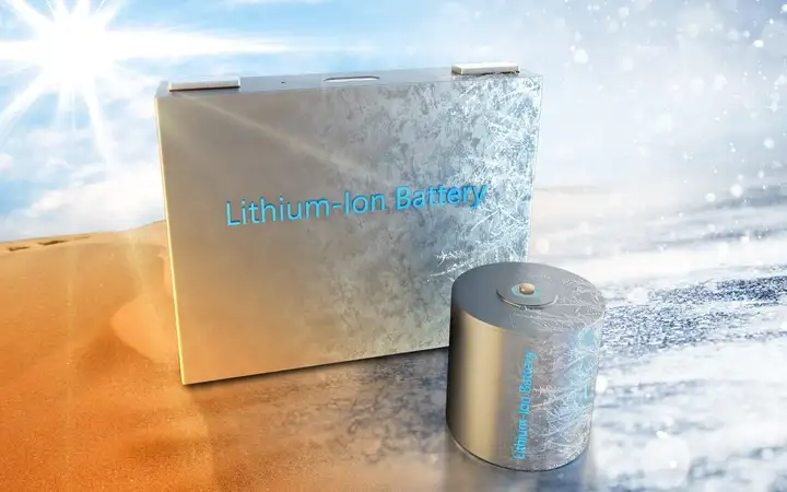 A rectangular shape lithium-ion battery for electric car