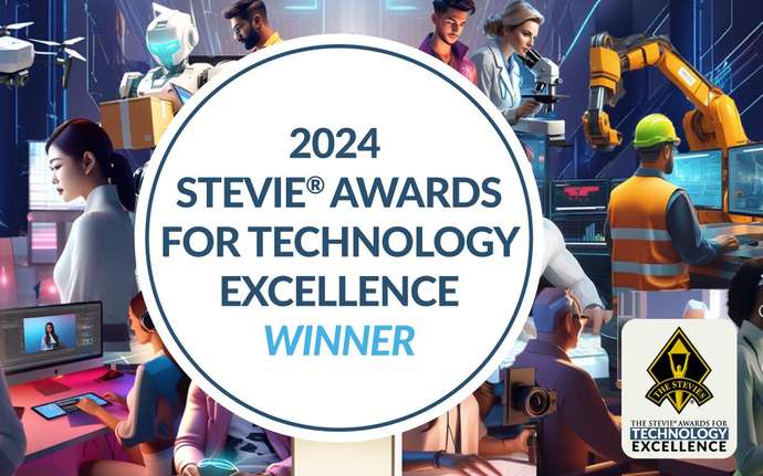 Logo Winner 2024 Stevie Awards for Technology Excellence 